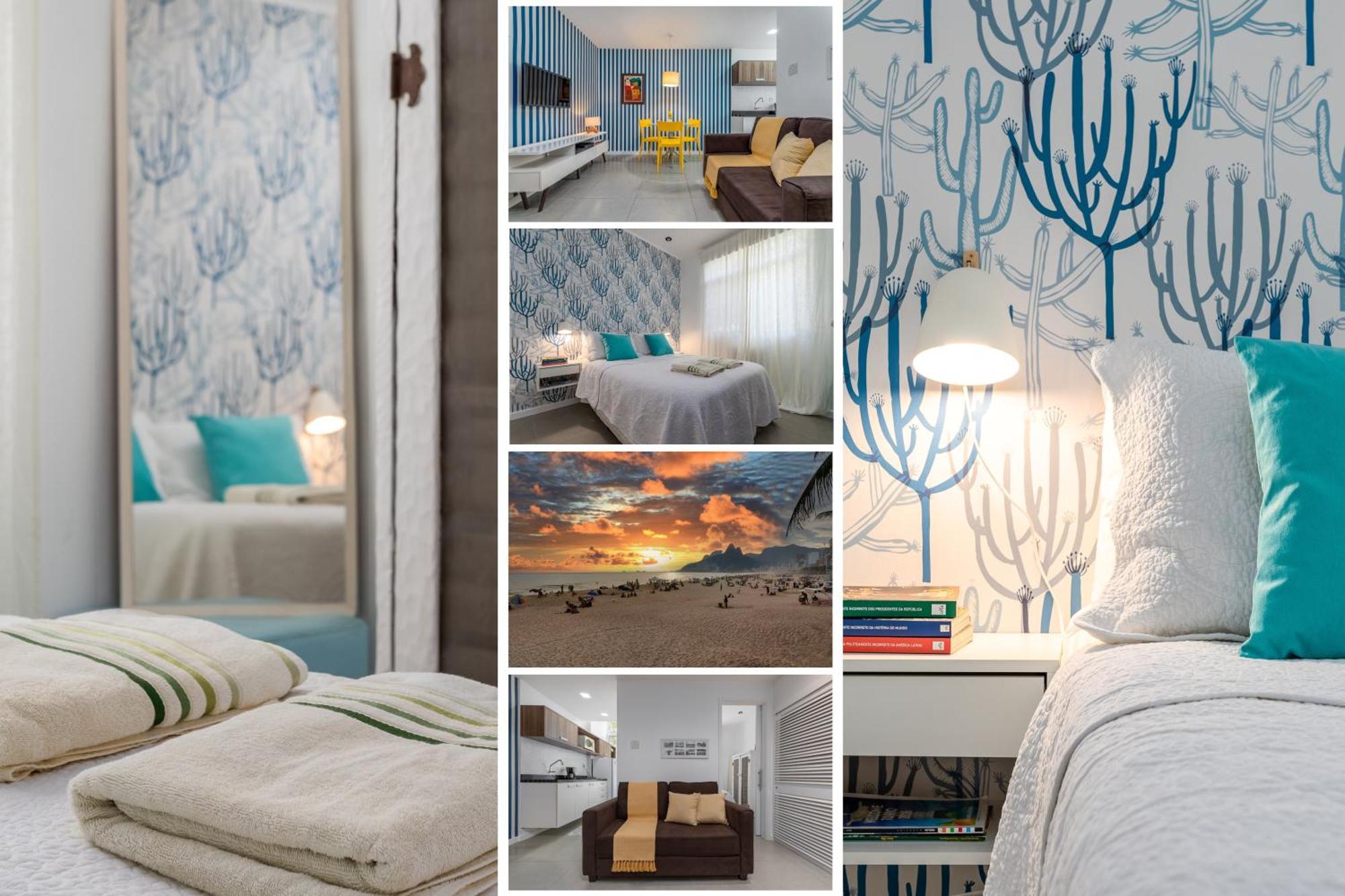 Concept Studio A 200M Praia De Ipanema E 500M Praia Copacabana - Portaria 24H, Cozinha Completa, Ar Condicionado, Smartv E Wi-Fi 35Mbps ริโอเดจาเนโร ภายนอก รูปภาพ